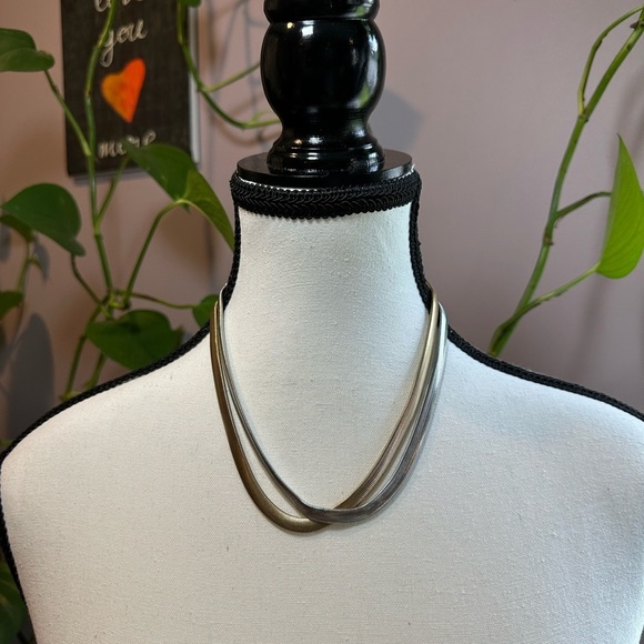 Jewelry - Elegant Gold and Silver Necklace